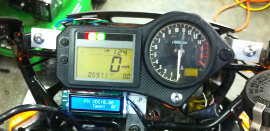 Rebuilt gauge mount